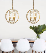 Lysekrone i metal – Espen | Nordisk design