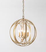 Lysekrone i metal – Espen | Nordisk design