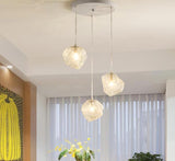 Lysekrone i glas & jern – Nore | Integreret LED
