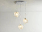 Lysekrone i glas & jern – Nore | Integreret LED