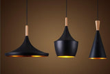 Pendellampe i jern & aluminium – Terje