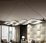 Lysekrone i aluminium & jern – Ingrid | Integreret LED
