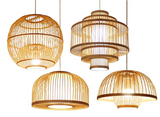 Pendellampe i bambus & træ – Liv | Nordisk design