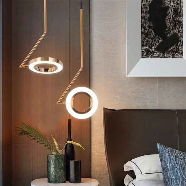 Pendellampe i jern – Mads | Integreret LED