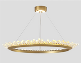 Lysekrone i jern & metal – Fenn | Integreret LED