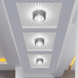 Væglampe i aluminium & krystal – Mikkel | Integreret LED