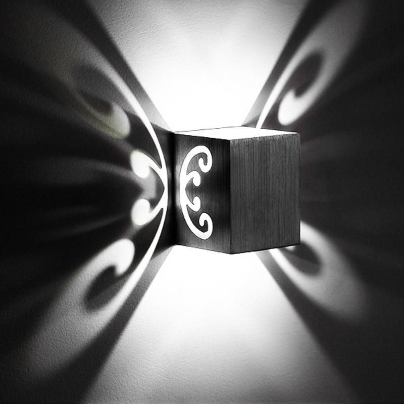 Væglampe i aluminium – Oskar | Integreret LED