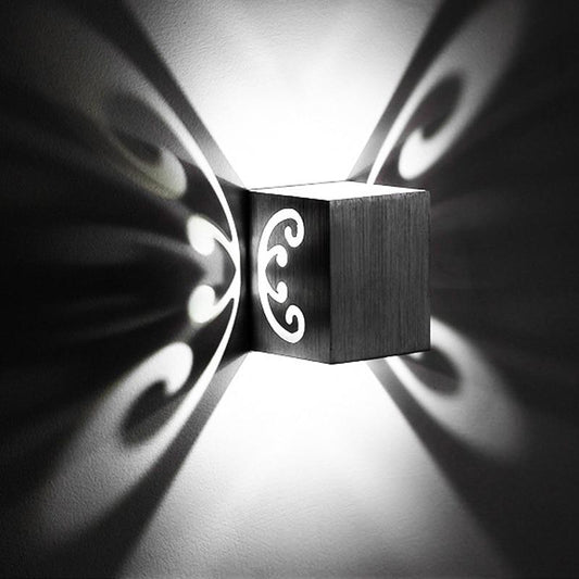 Væglampe i aluminium – Oskar | Integreret LED