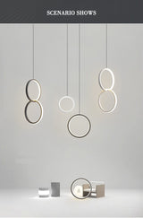 Pendellampe i metal & akryl – Ragna | Integreret LED