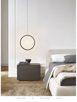 Pendellampe i metal & akryl – Ragna | Integreret LED