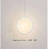 Pendellampe i metal & akryl – Ragna | Integreret LED