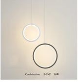 Pendellampe i metal & akryl – Ragna | Integreret LED