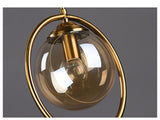 Pendellampe i glas & jern – Elin