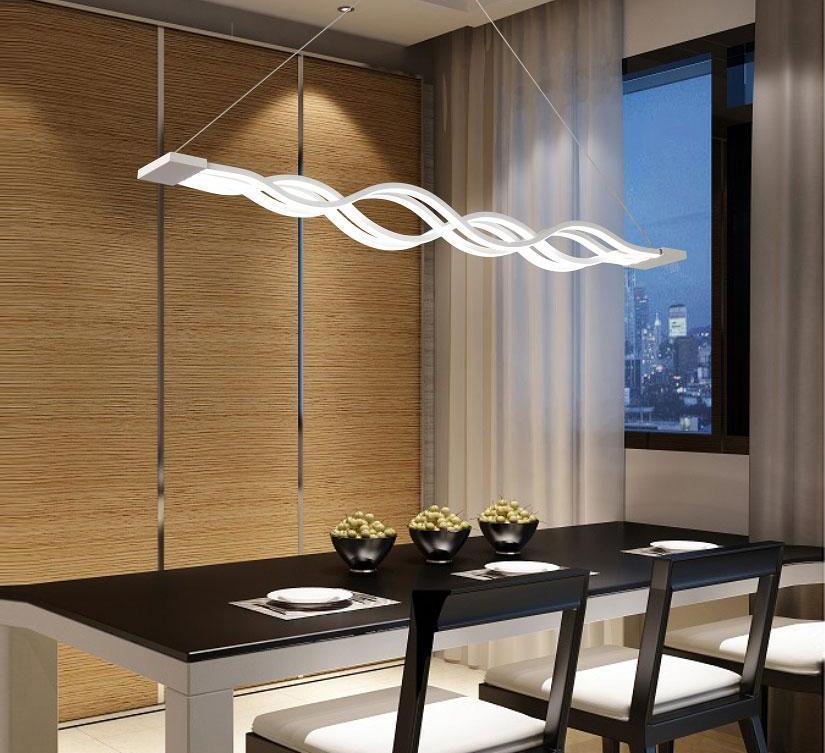 Lysekrone i aluminium & jern – Ingrid | Integreret LED