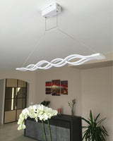 Lysekrone i aluminium & jern – Ingrid | Integreret LED