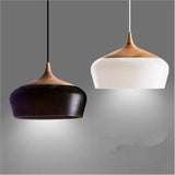 Pendellampe i jern & træ – Karl | Nordisk design