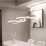 Lysekrone i akryl & aluminium – Vagn | Integreret LED