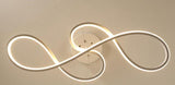 Lysekrone i akryl & aluminium – Vagn | Integreret LED