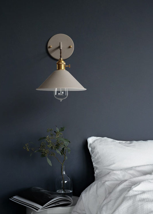 Væglampe i jern & kobber – Jutta | Nordisk design