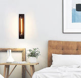 Væglampe i jern – Helle | 46 × 10 cm