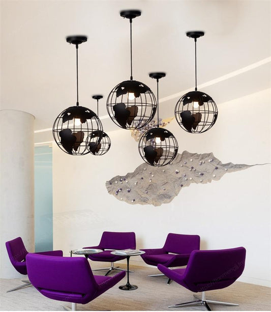 Pendellampe i jern – Frey | Integreret LED
