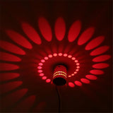Loftlampe i aluminium – Hvirvel | Integreret LED