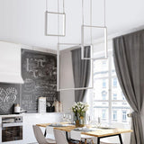 Lysekrone i akryl & aluminium – Orla | Integreret LED
