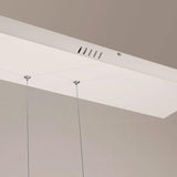 Lysekrone i akryl & aluminium – Orla | Integreret LED