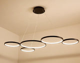 Lysekrone i akryl & aluminium – Rein | Integreret LED