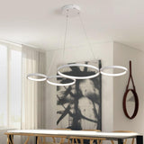 Lysekrone i akryl & aluminium – Rein | Integreret LED