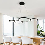 Lysekrone i akryl & aluminium – Rein | Integreret LED