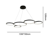 Lysekrone i akryl & aluminium – Rein | Integreret LED