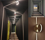 Væglampe i aluminium – Aren | Integreret LED