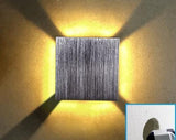 Væglampe i aluminium – Sigurd | Integreret LED