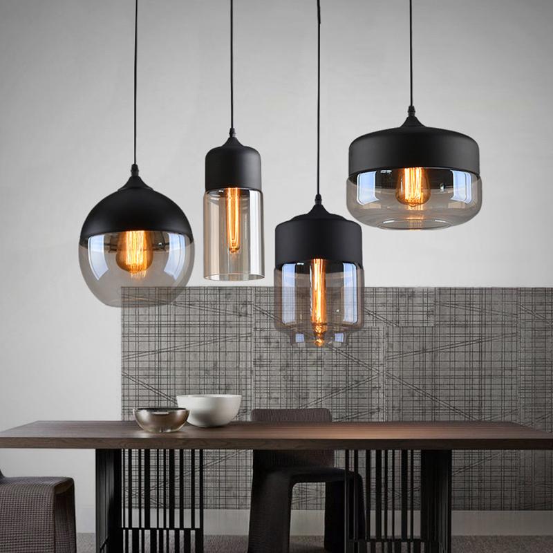 Pendellampe i glas & jern – Joar | Nordisk design
