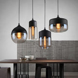 Pendellampe i glas & jern – Joar | Nordisk design