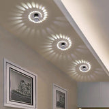 Loftlampe i aluminium – Hvirvel | Integreret LED