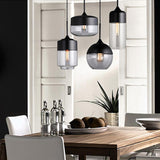 Pendellampe i glas & jern – Joar | Nordisk design