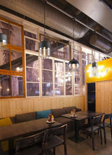 Pendellampe i glas & jern – Joar | Nordisk design
