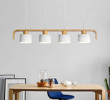 Lysekrone i jern & træ – Ilva | Nordisk design