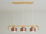 Lysekrone i jern & træ – Ilva | Nordisk design