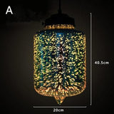 Pendellampe i glas – Nebula | Justerbar ophængning