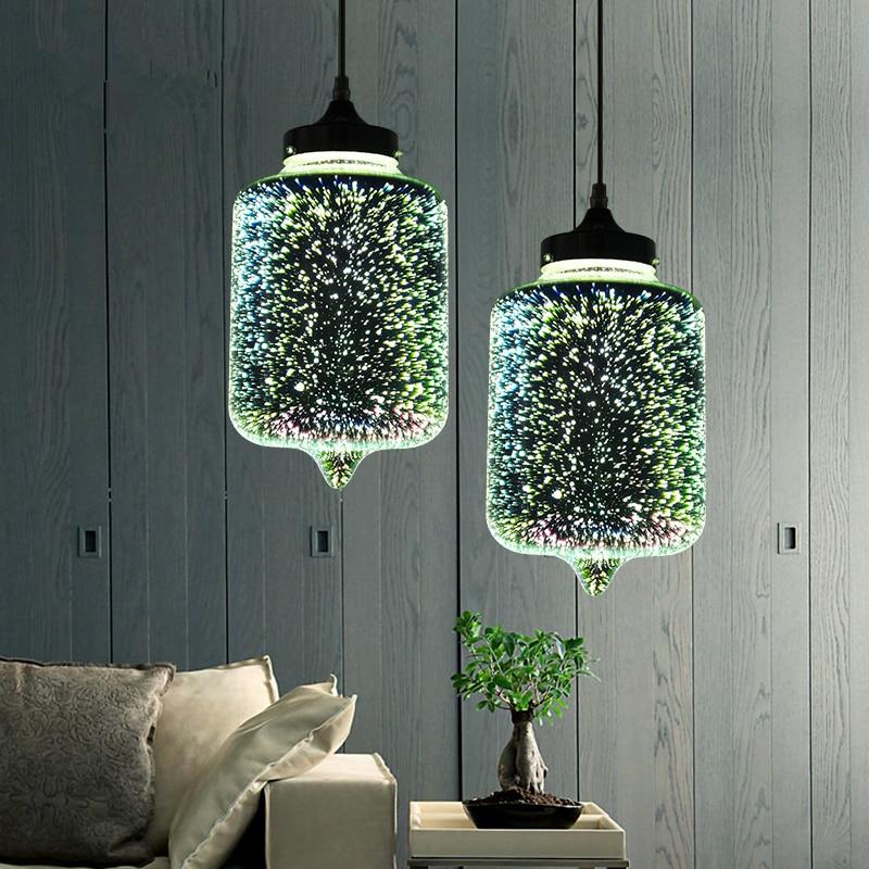 Pendellampe i glas – Nebula | Justerbar ophængning