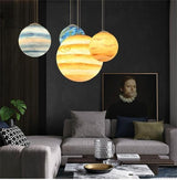 Pendellampe i resin – Ulla | Integreret LED