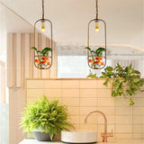 Pendellampe i jern & glas – Aslak | Integreret LED