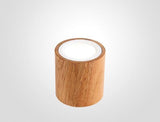 Loftlampe i træ & glas – Thora | Nordisk design