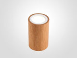 Loftlampe i træ & glas – Thora | Nordisk design