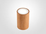 Loftlampe i træ & glas – Thora | Nordisk design