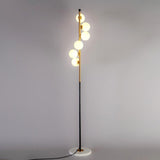 Gulvlampe i glas & jern – Brage | Integreret LED