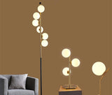 Gulvlampe i glas & jern – Brage | Integreret LED